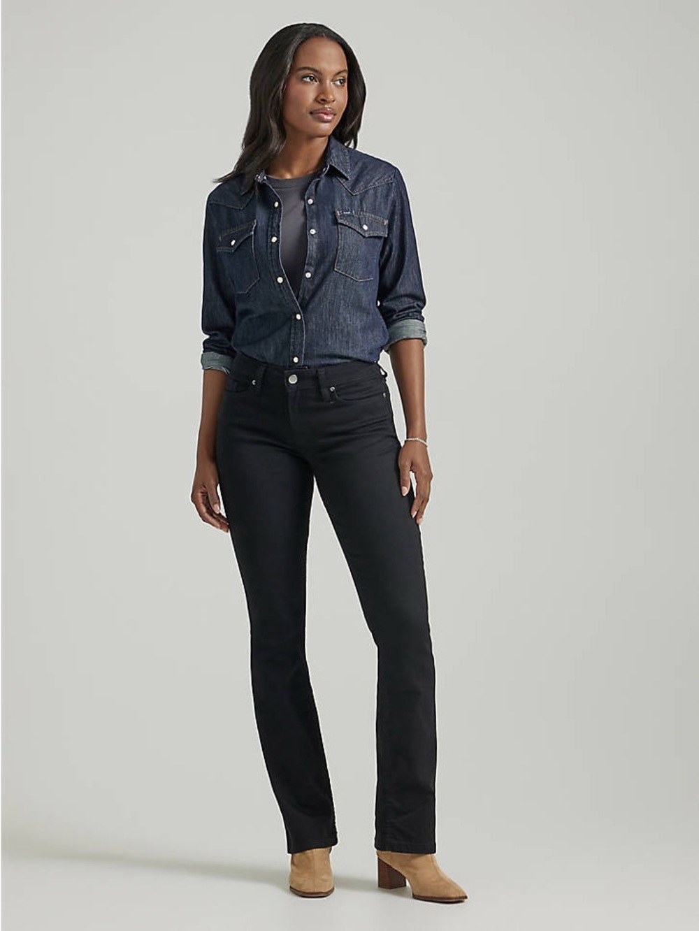 Lee Black Bootcut Women’s Jeans